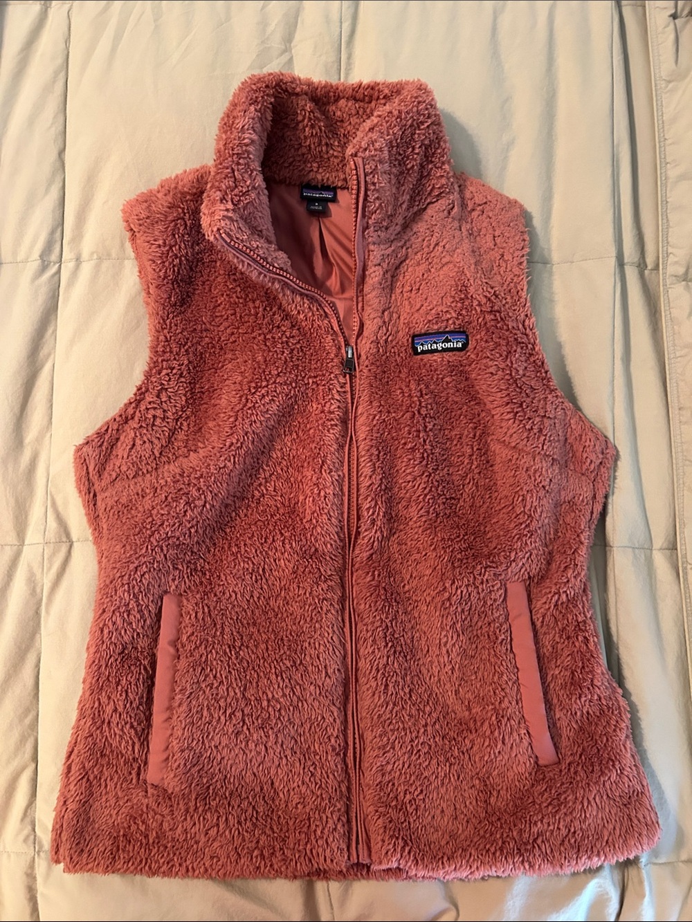 Patagonia Women’s Plush Fleece Vest in Rose